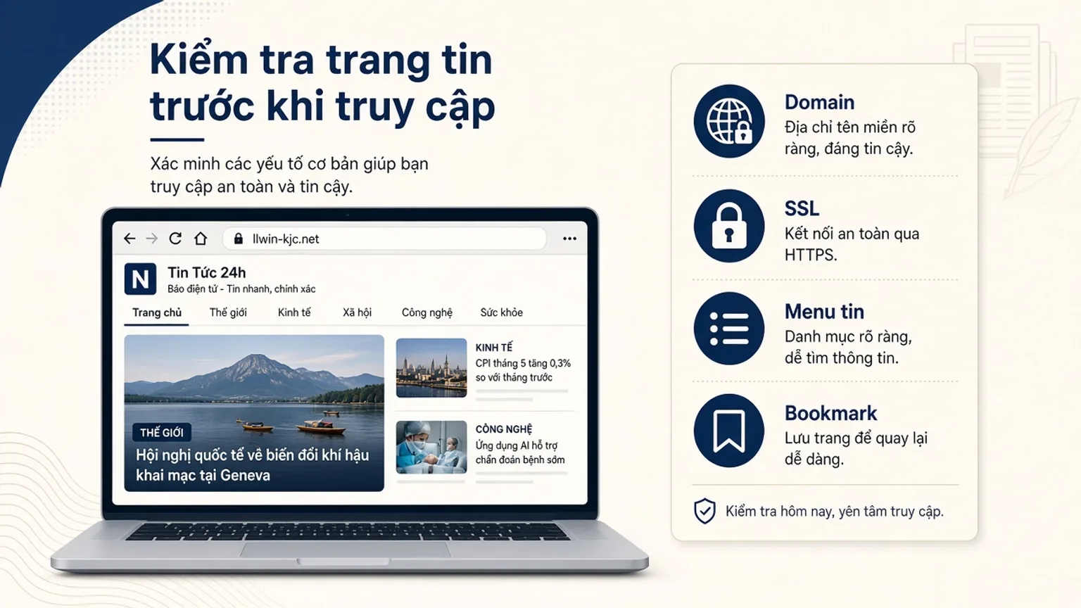 Hướng dẫn chi tiết về llwin kjc mới nhất 2026: kiểm tra HTTPS và domain llwin-kjc.net trước khi đọc tin